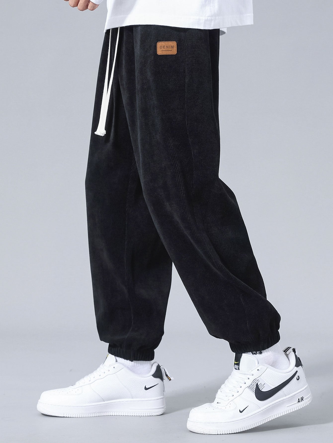 Velvety Corduroy Sweatpants