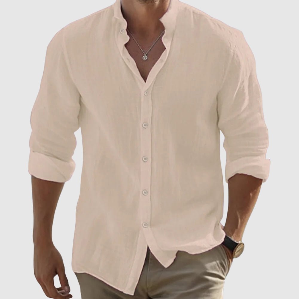 Harbor Linen Shirt by Prescott Tailors